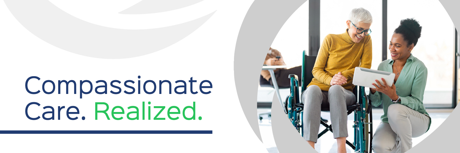 EK Health Compassionate Care Realized header graphic