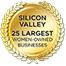 Silicon  vallery 25 largest women - owned businesses